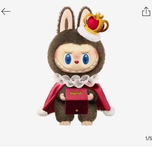 Authentic NIB The Monsters Let’s Checkmate Series- Vinyl Plush Doll